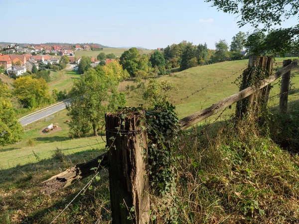 Oude Dorpen Provincie Hessen Duitsland — Stockfoto