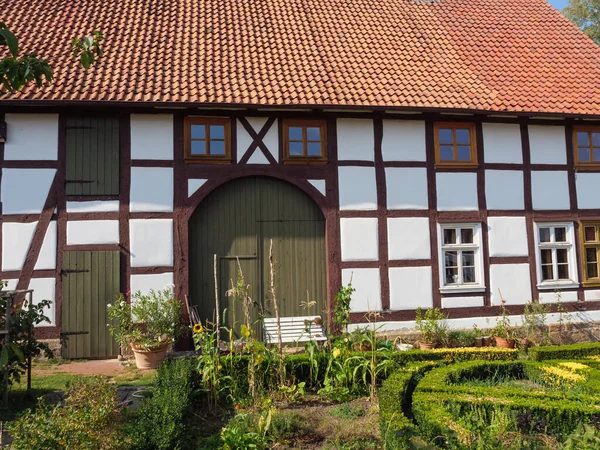 Παλιά Χωριά Του Νομού Hessen Στη Γερμανία — Φωτογραφία Αρχείου