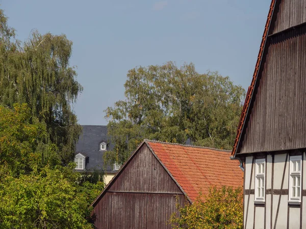 Staré Vesnice Okrese Hesensko Německu — Stock fotografie