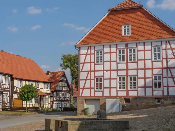 Vecchi Villaggi Nella Contea Hessen Germania — Foto Stock
