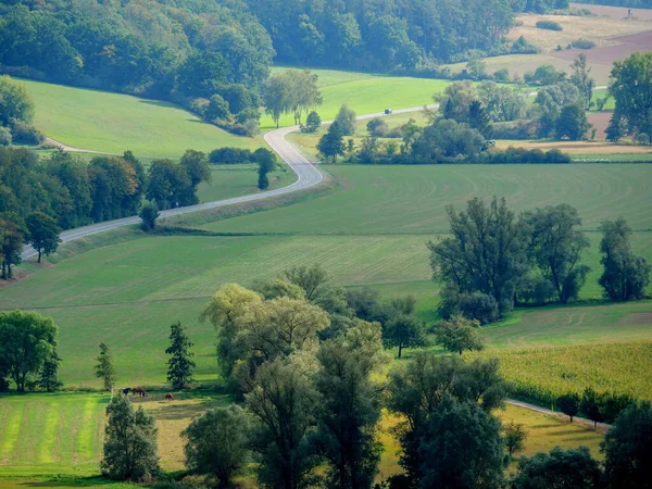 Vieux Villages Comté Hesse Allemagne — Photo