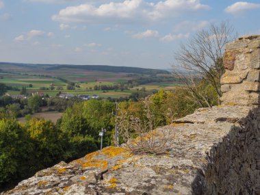Almanya 'daki Waldeck ve Edersee köyü.