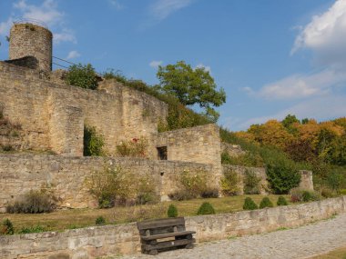 Almanya 'daki Waldeck ve Edersee köyü.