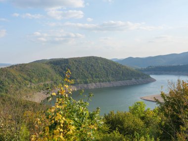 Almanya 'daki Waldeck ve Edersee köyü.
