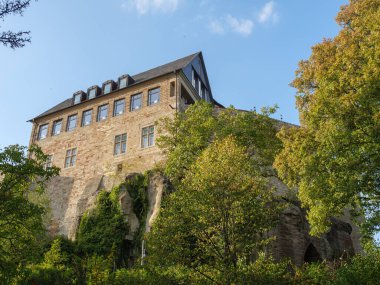 Almanya 'daki Waldeck ve Edersee köyü.