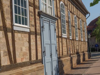 Waldeck şehri ve Almanya 'daki edersee