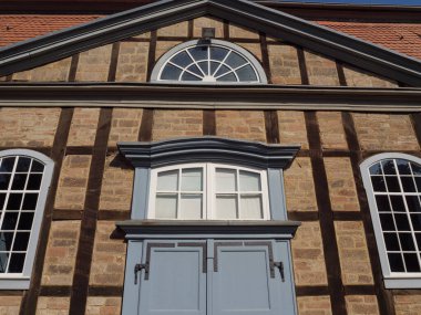 Waldeck şehri ve Almanya 'daki edersee