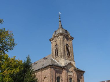 Waldeck şehri ve Almanya 'daki edersee