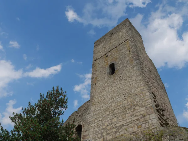 Wioska Waldeck Edersee Niemczech — Zdjęcie stockowe