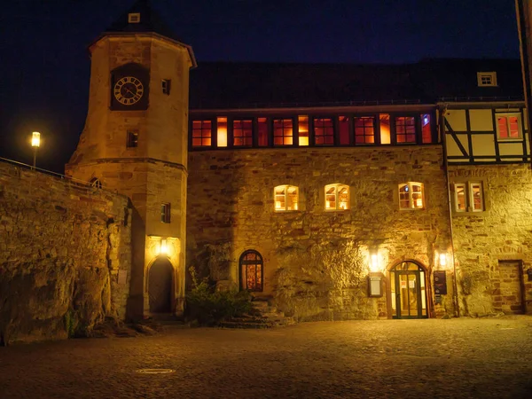 Das Dorf Waldeck Und Der Edersee Deutschland — Stockfoto