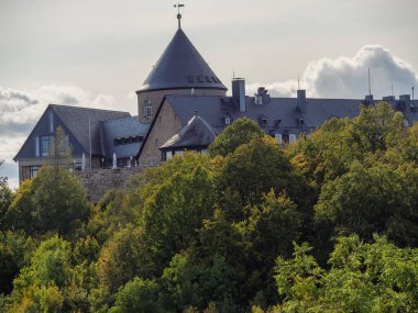 Waldeck şehri ve Almanya 'daki edersee