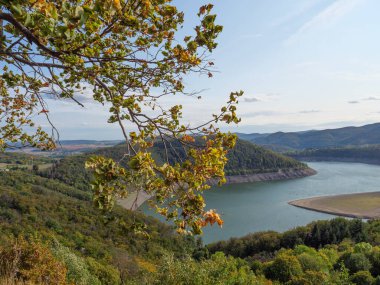 Waldeck şehri ve Almanya 'daki edersee