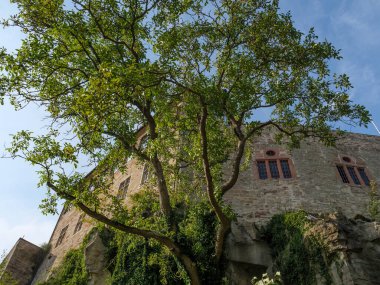 Waldeck şehri ve Almanya 'daki edersee
