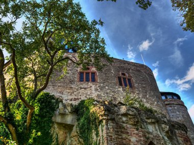 Waldeck şehri ve Almanya 'daki edersee