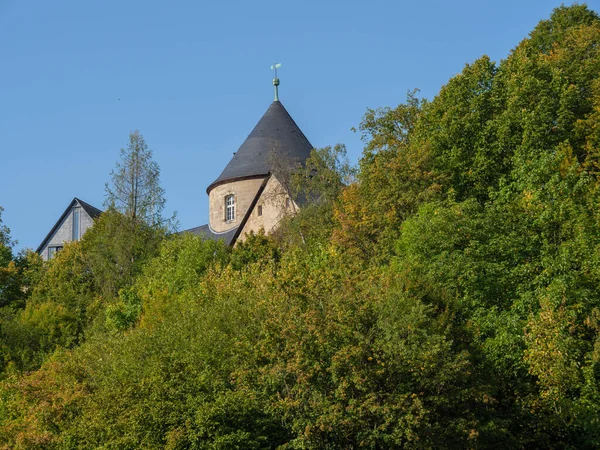 Stad Waldeck Edersee Duitsland — Stockfoto