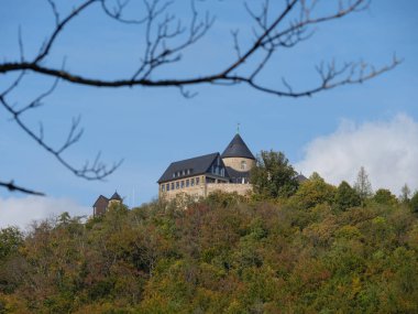 Waldeck şehri ve Almanya 'daki edersee