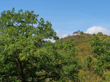 Waldeck şehri ve Almanya 'daki edersee