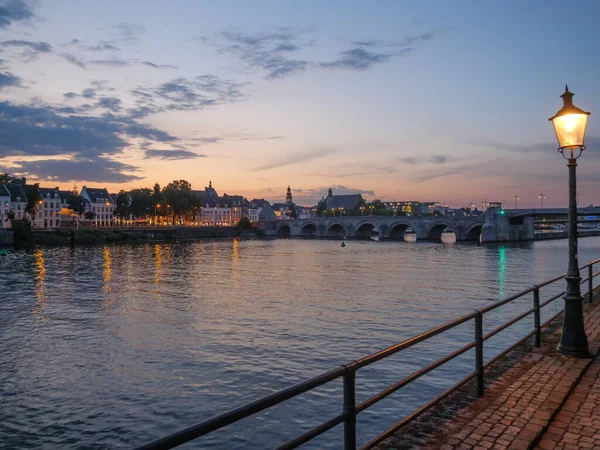 Maastricht River Maas Netherlands — Stock Photo, Image