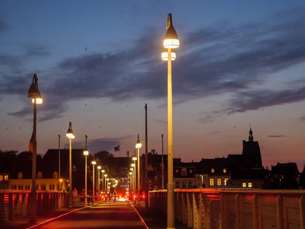 Maastricht Hollanda Daki Maas Nehri Nde — Stok fotoğraf