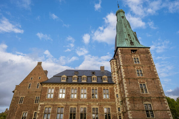 the castle of raesfeld  in germany