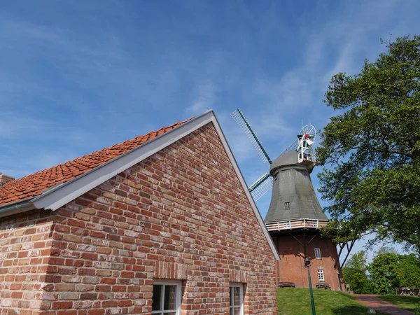 Greetsiel Sur Côte Allemande Mer Nord — Photo