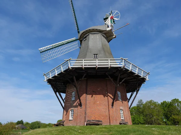 Greetsiel Sulla Costa Tedesca Del Mare Del Nord — Foto Stock