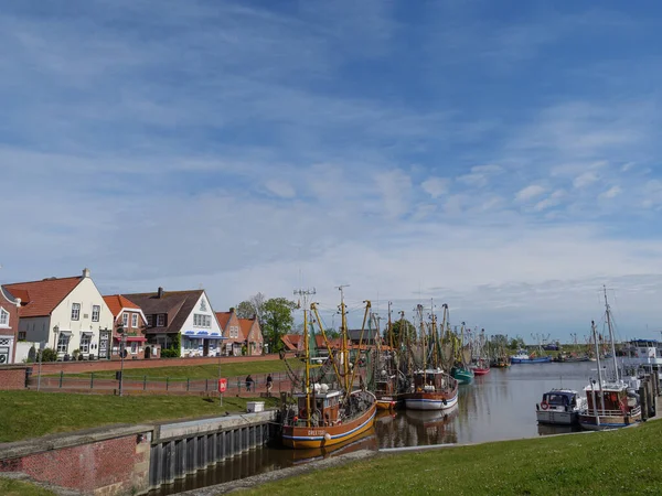 Greetsiel Aan Duitse Noordzeekust — Stockfoto