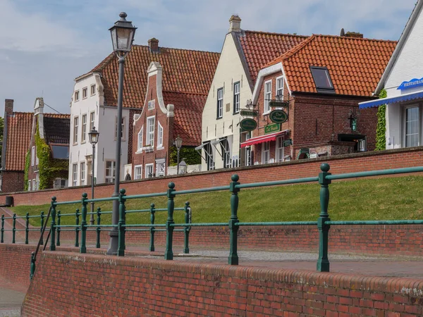 Greetsiel Sur Côte Allemande Mer Nord — Photo