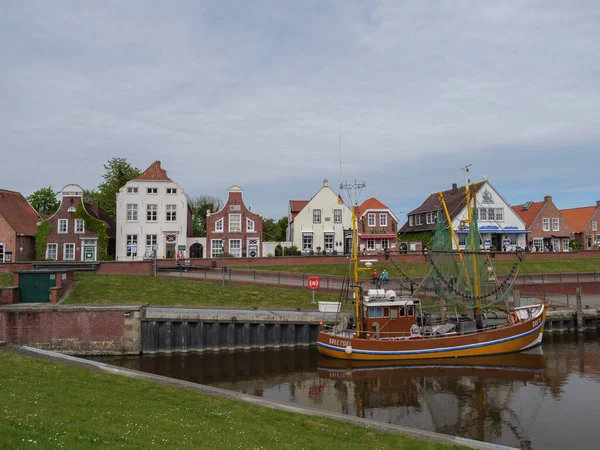 Greetsiel Aan Duitse Noordzeekust — Stockfoto