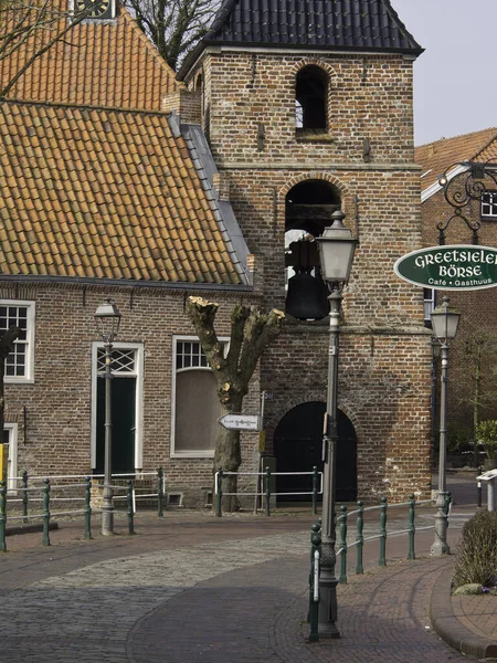 Greetsiel Sulla Costa Tedesca Del Mare Del Nord — Foto Stock