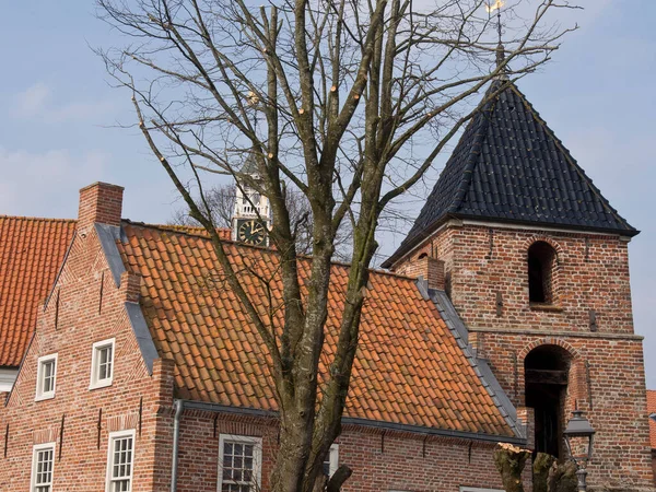 Greetsiel Sulla Costa Tedesca Del Mare Del Nord — Foto Stock