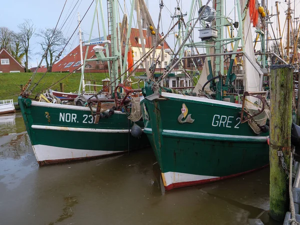 Greetsiel German North Sea Coast — стоковое фото