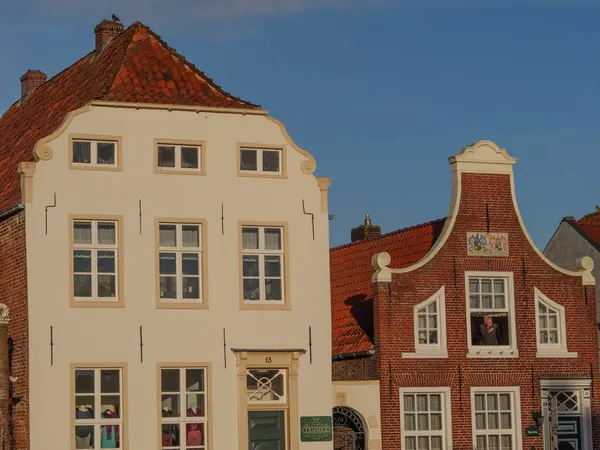 Greetsiel Vid Den Tyska Nordsjökusten — Stockfoto