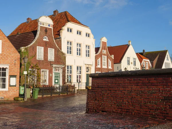 Greetsiel Vid Den Tyska Nordsjökusten — Stockfoto