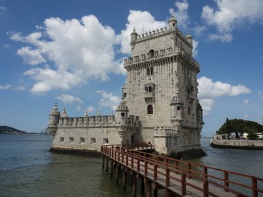 Lizbon, Portekiz 'deki tagus nehrinde.