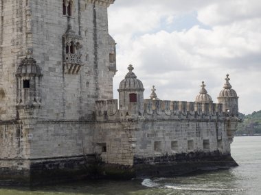 Lizbon, Portekiz 'deki tagus nehrinde.