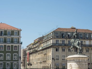 Lizbon, Portekiz 'deki tagus nehrinde.