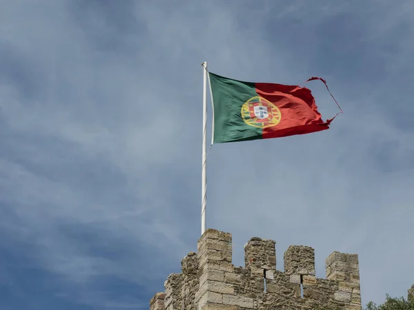 Lisbona Fiume Tago Portogallo — Foto Stock