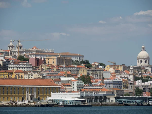 Lisabon Řeky Tagus Portugalsku — Stock fotografie