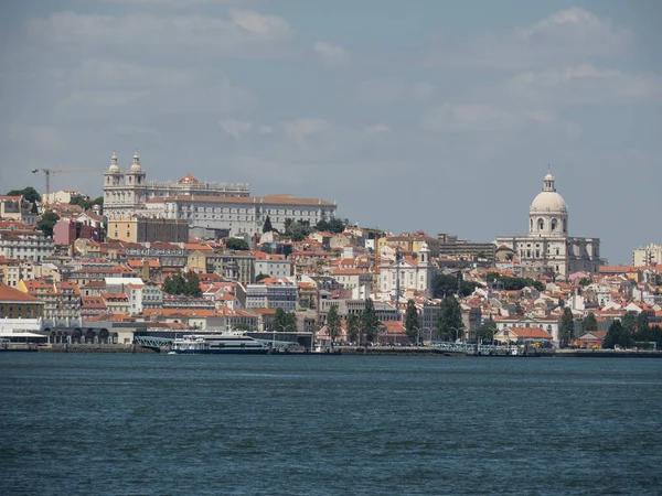 Lisabon Řeky Tagus Portugalsku — Stock fotografie