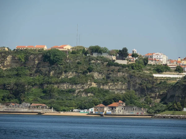 Lizbon Portekiz Deki Tagus Nehrinde — Stok fotoğraf