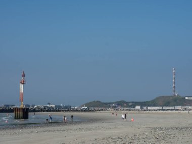 Alman kuzey denizindeki Helgoland Adası.