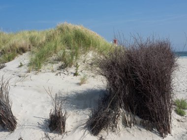 Alman kuzey denizindeki Helgoland Adası.