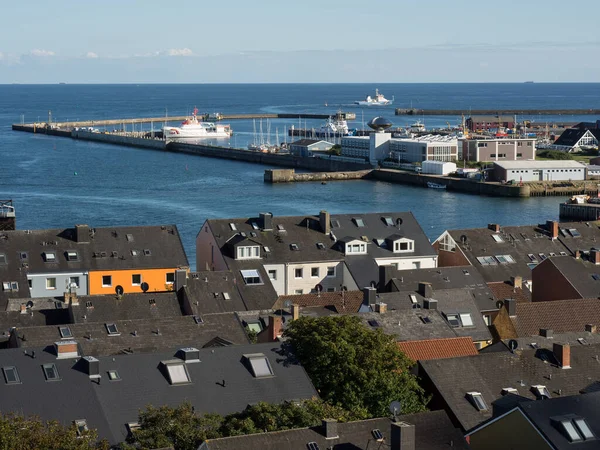 Island Helgoland German North Sea Stock Image