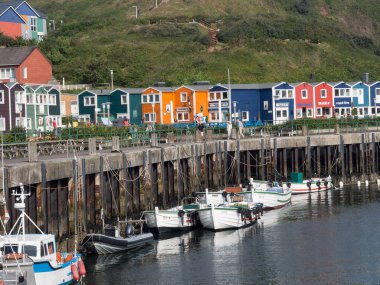 Alman kuzey denizindeki Helgoland Adası.