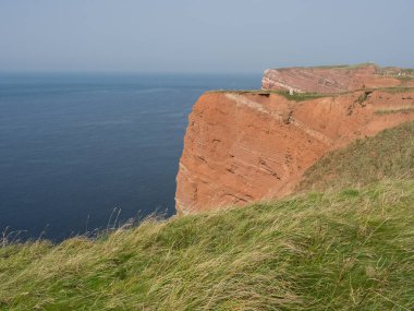 Alman kuzey denizindeki Helgoland Adası.