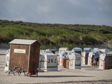 Kuzey Denizi 'ndeki Spiekeroog Adası