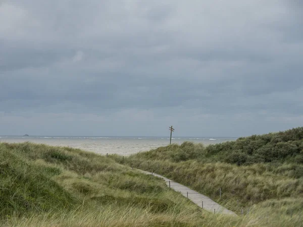 Ostrov Spiekeroog Severním Moři — Stock fotografie