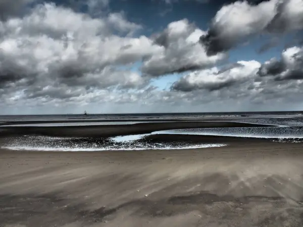 Het Eiland Spiekeroog Noordzee — Stockfoto