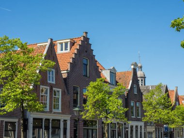 Hollanda 'daki Alkmaar şehri.